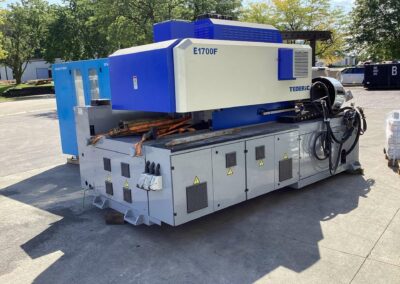 899 ton tederic de800-1700fb electric injection molding machine 2021 - 100 hours