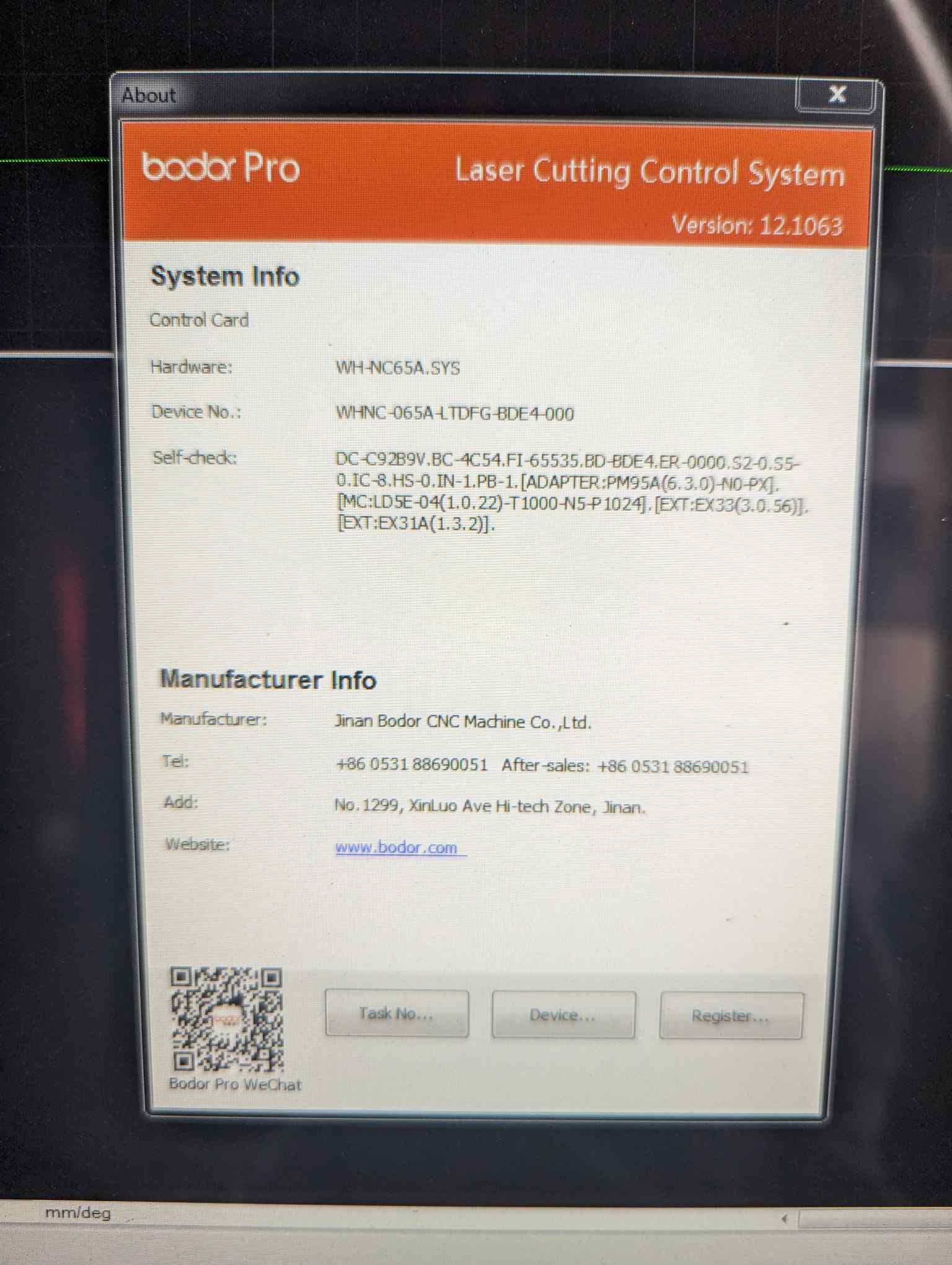 5x10 3KW Bodor A3T Combo Sheet & Tube Laser