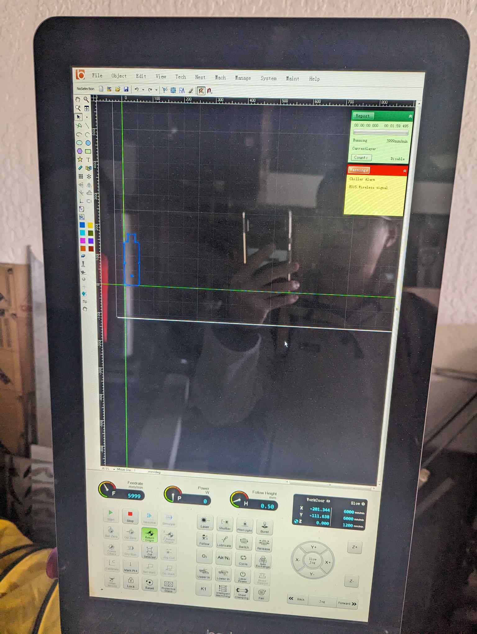 5x10 3KW Bodor A3T Combo Sheet & Tube Laser