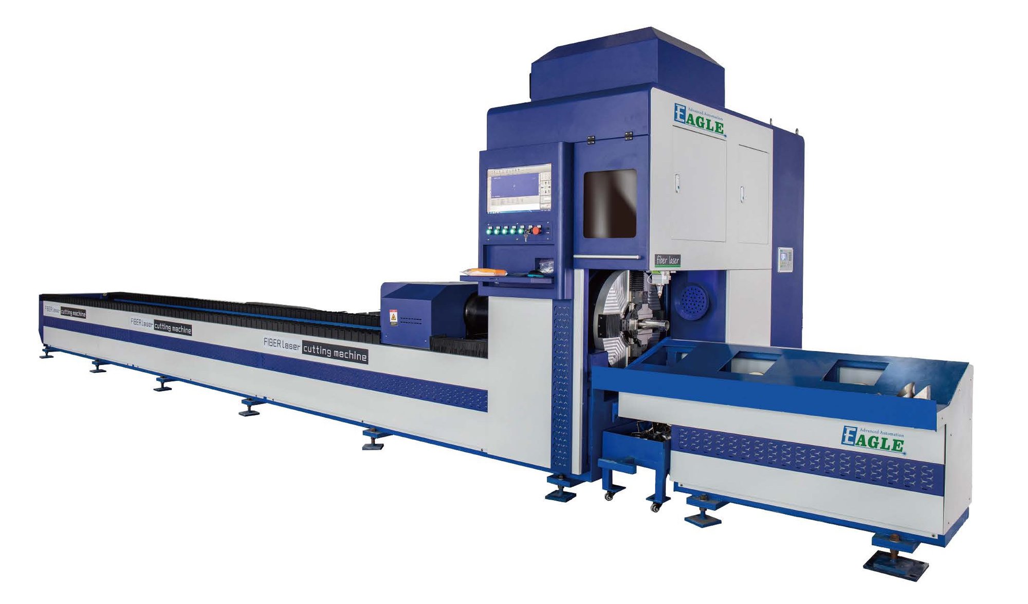 3,000 Watt Eagle EV-60T Fiber Tube Laser