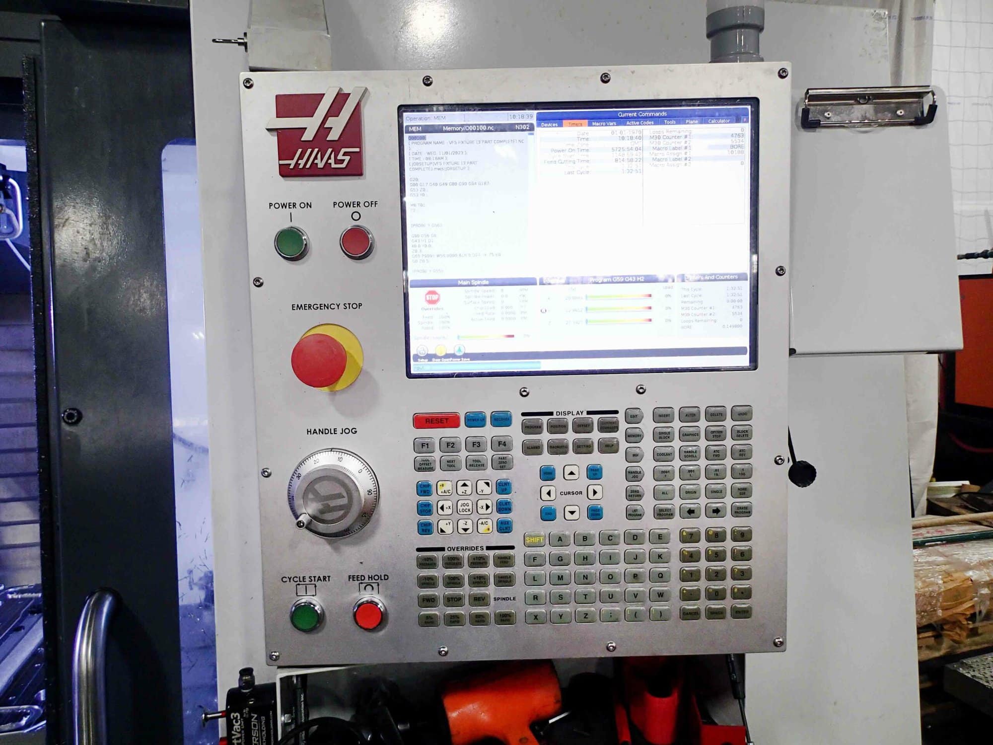 Haas VF-5SS 5-Axis VMC