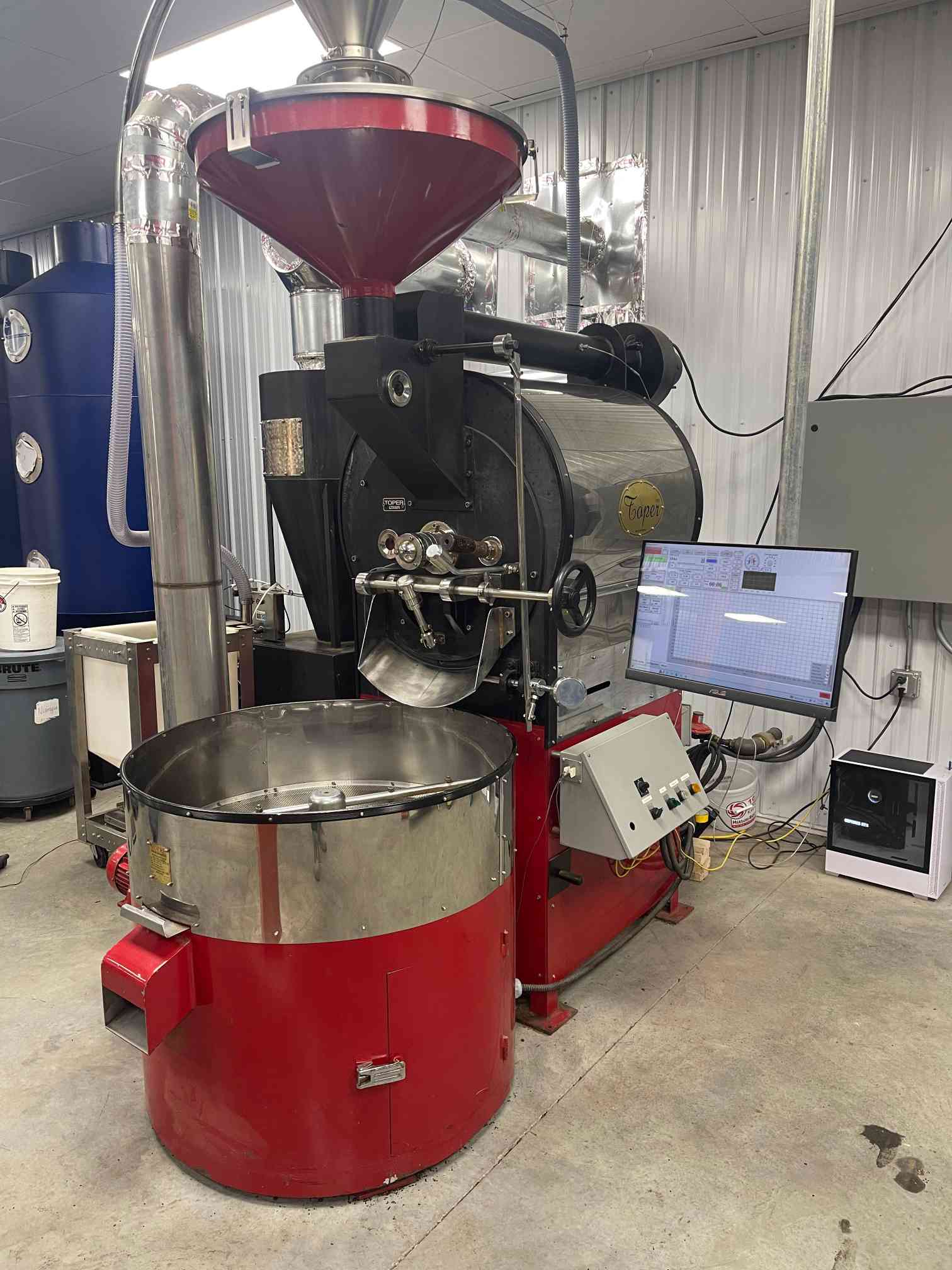 30 Kilo Toper TKM S30 Coffee Roaster