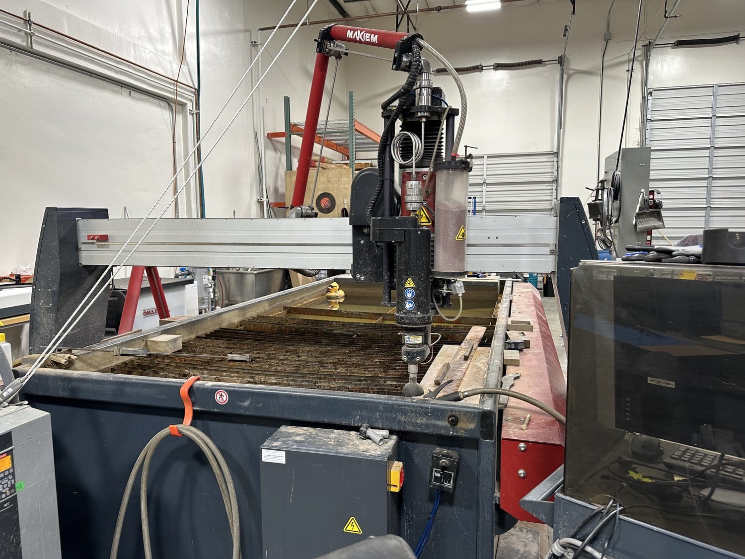 5' x 10' Omax 1530 Maxiem Waterjet