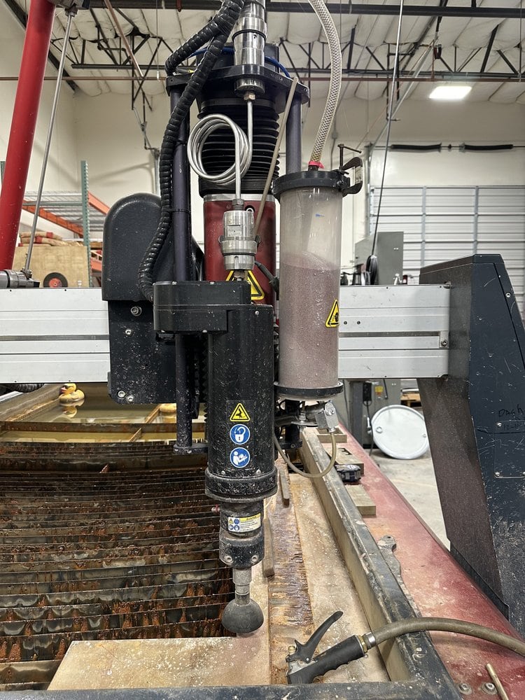 5' x 10' Omax 1530 Maxiem Waterjet