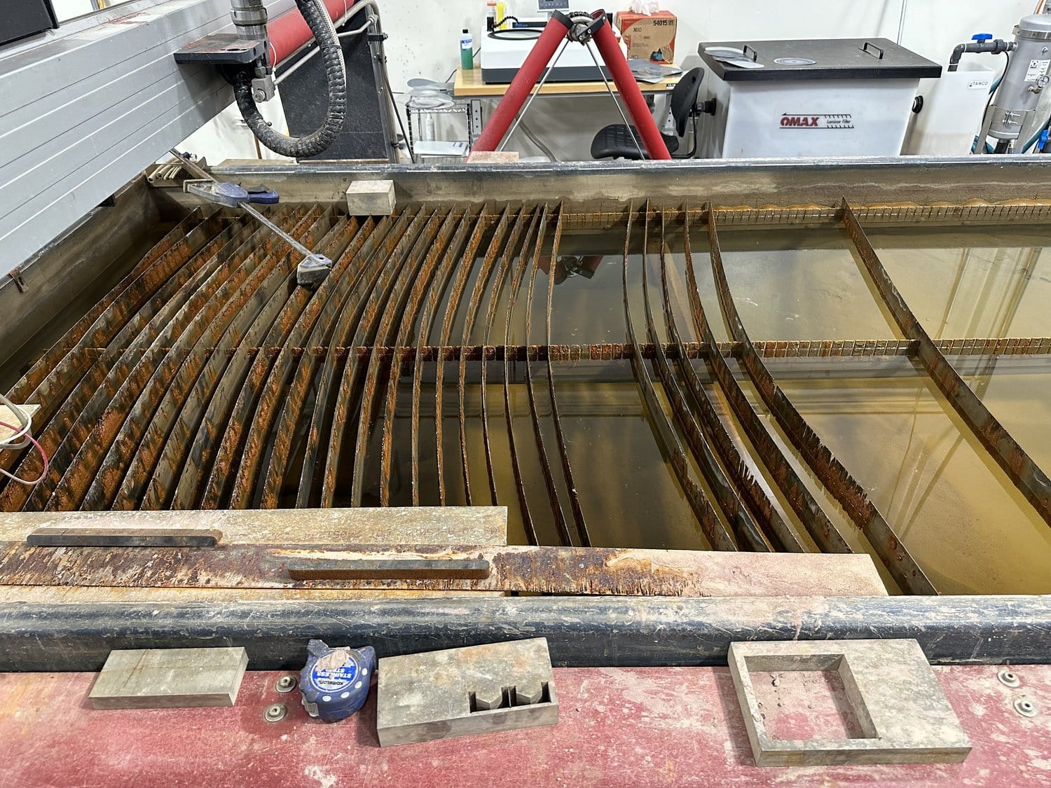 5' x 10' Omax 1530 Maxiem Waterjet