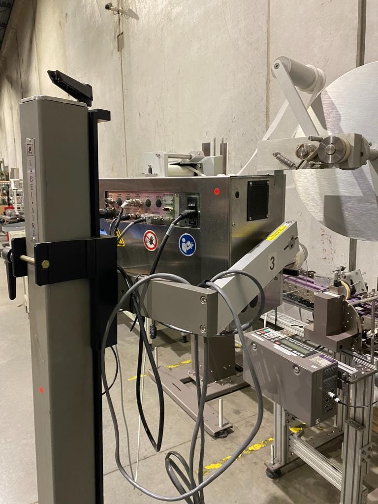 Label-Aire 3115NV High Speed Pressure Sensitive Label Applicator