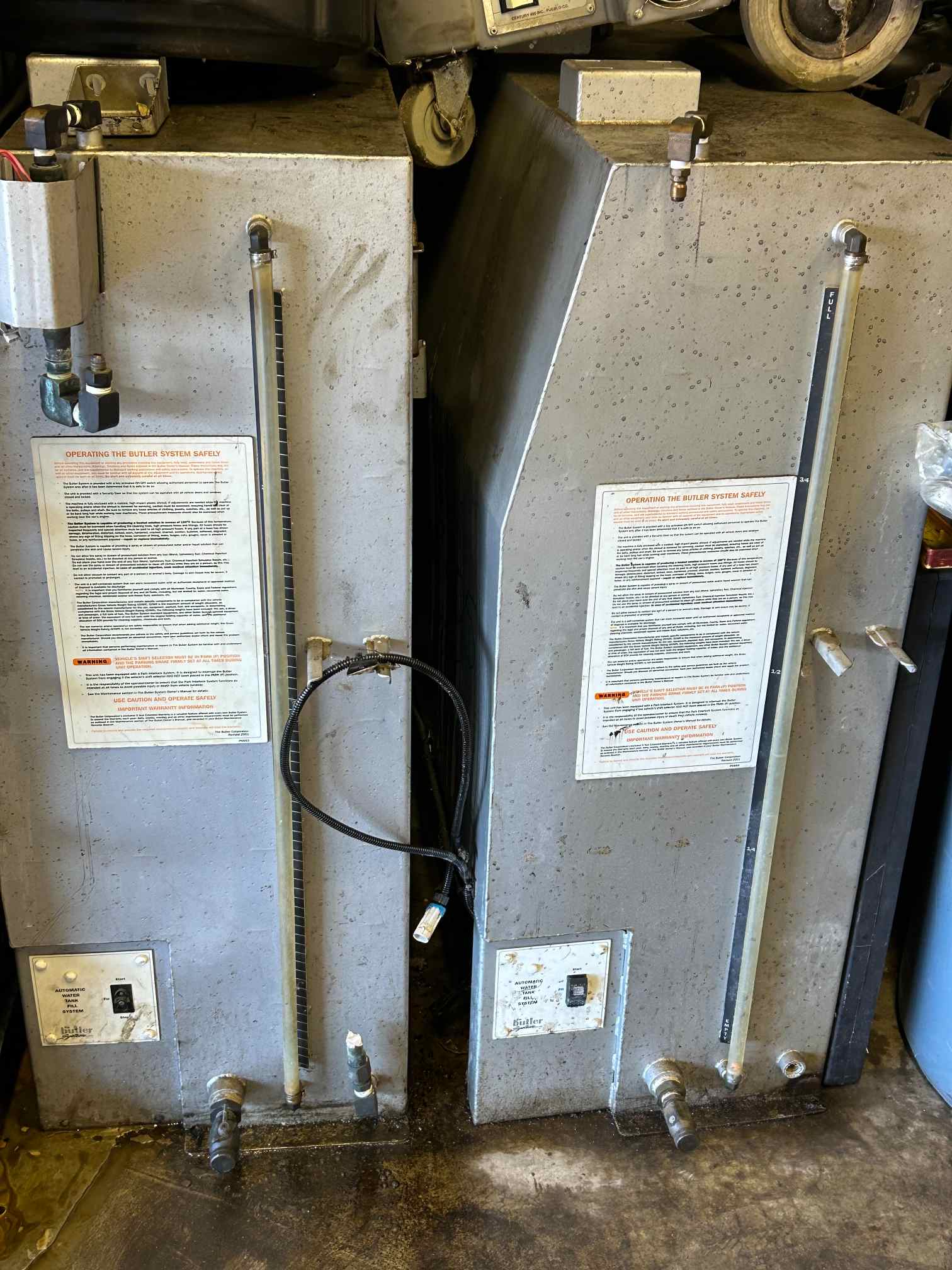 110 Gallon Stainless Steel Recovery Tank