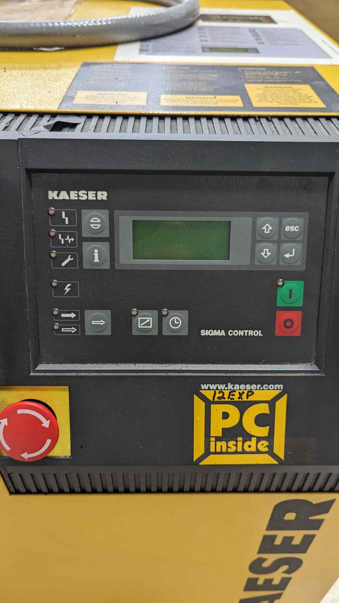 10 HP Kaeser SM11 Rotary Screw Air Compressor