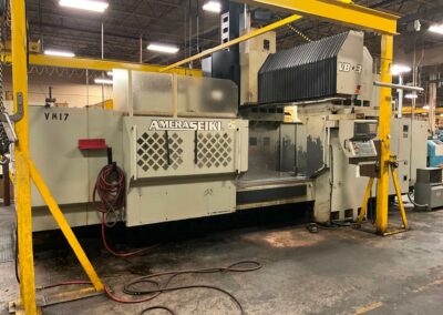 amera seiki vb-3 bridge mill with fanuc 21i-mb control