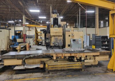 cincinnati milacron horizontal boring mill with upgraded fanuc control