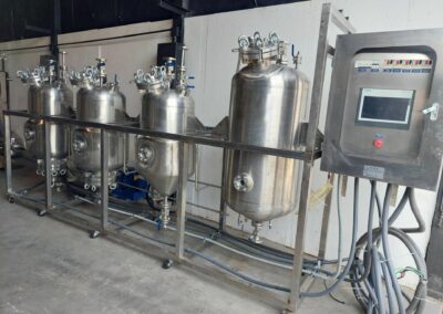 henan heshan pz freon extraction skid with siemens control mfg 2019