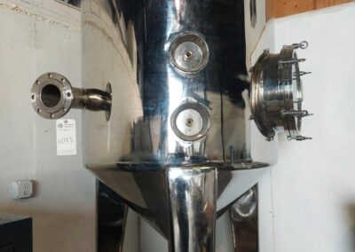 large ss tank with sight glass