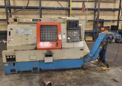 mazak super quick turn 15m cnc turning center with mazatrol t32-3 control 1993