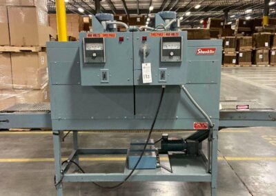 shanklin t-62 dual chamber heat shrink tunnel