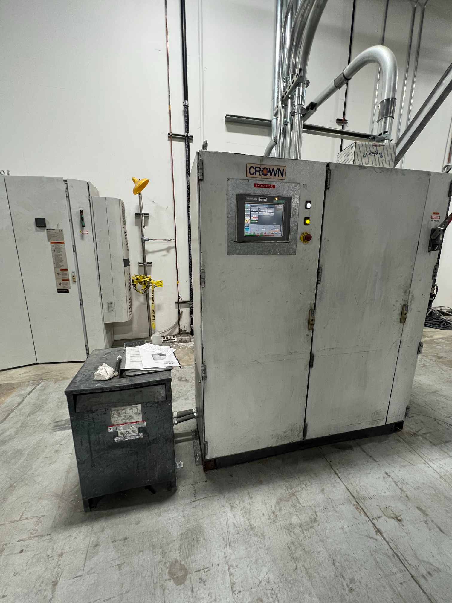 40mm Crown CEXT40C Co-Rotating Twin Screw Extruder
