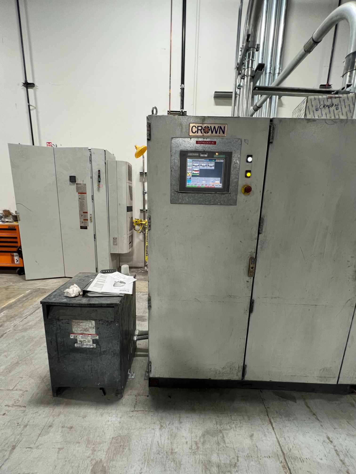 40mm Crown CEXT40C Co-Rotating Twin Screw Extruder