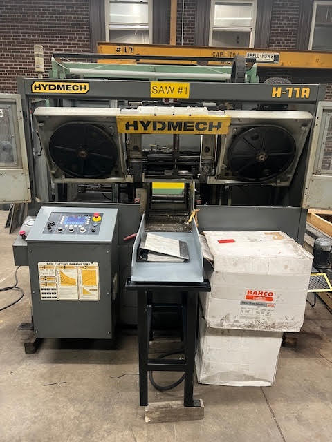 11″ x 13″ Hyd-Mech H-11A Automatic Dual Column Horizontal Bandsaw