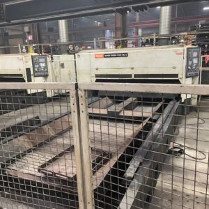 (3) 4000 Watt Mazak Super Turbo-X612 CO2 Lasers