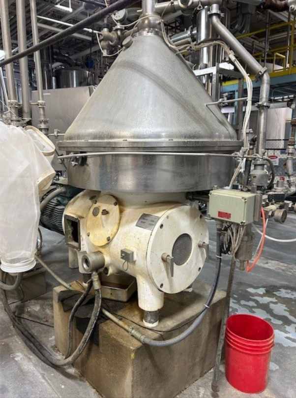 Vertical Disk Separator / Centrifuge Model SKSD225