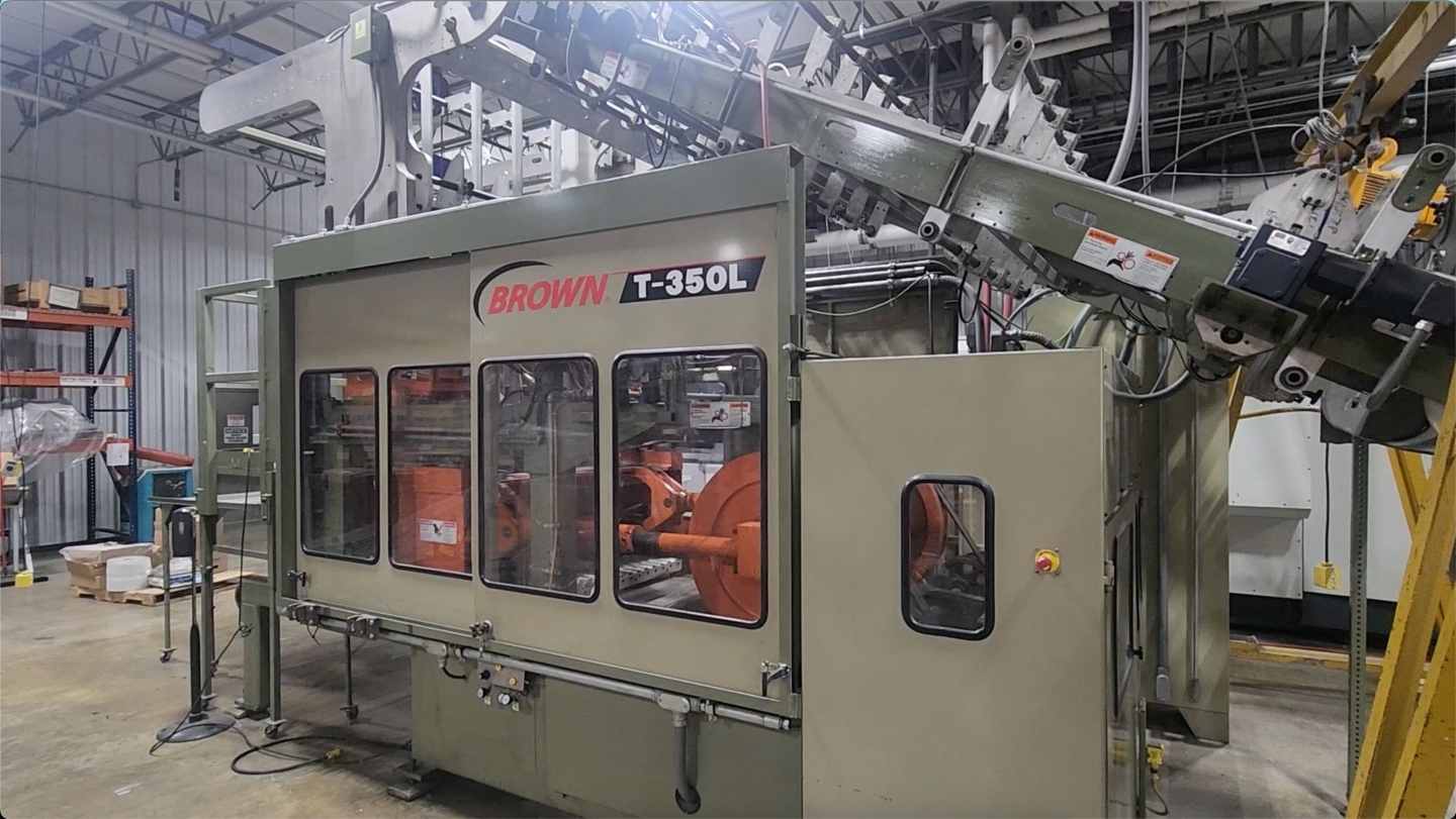 Brown C4600 Thermoformer & Brown T-350-L Trim Press