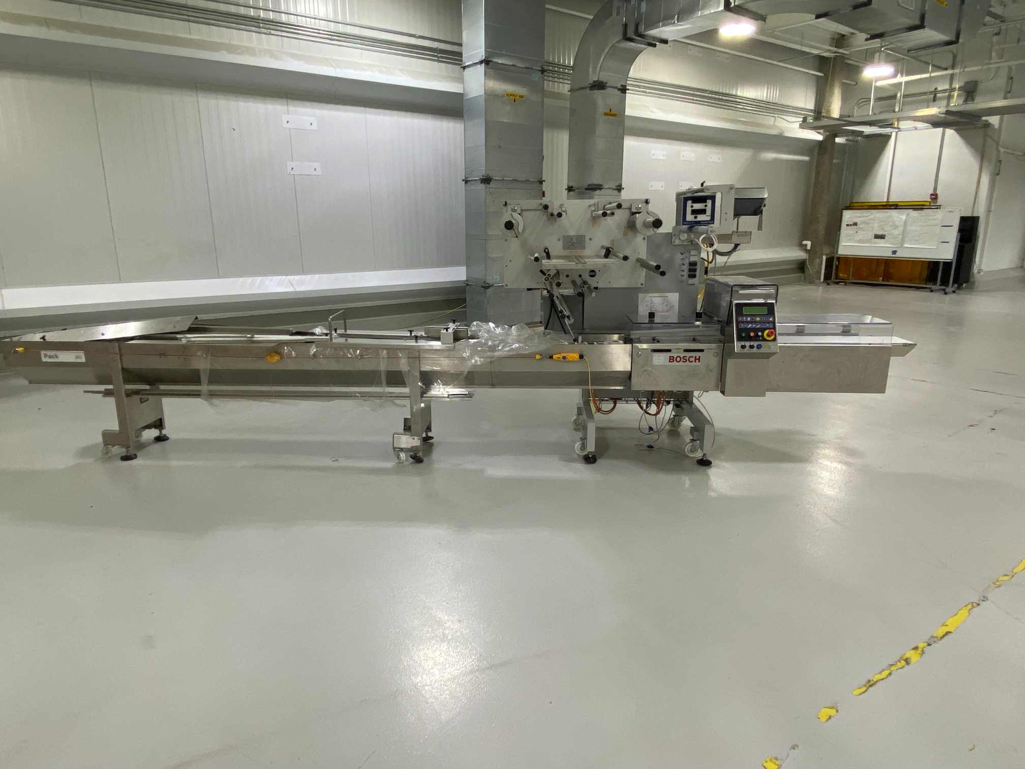 Bosch Horizontal Flow Wrapper, Model Pack 201