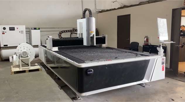 3000 Watt Bodor A3 Fiber Laser