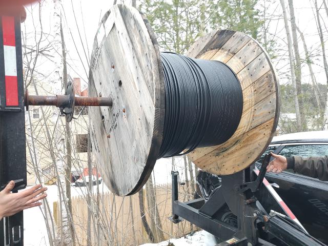 Utiliquip UMI 8500 Series 3 Cable Reef Trailer