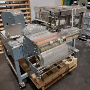 Shanklin A26A L-Bar Heat Sealer with Salvage Rewinder