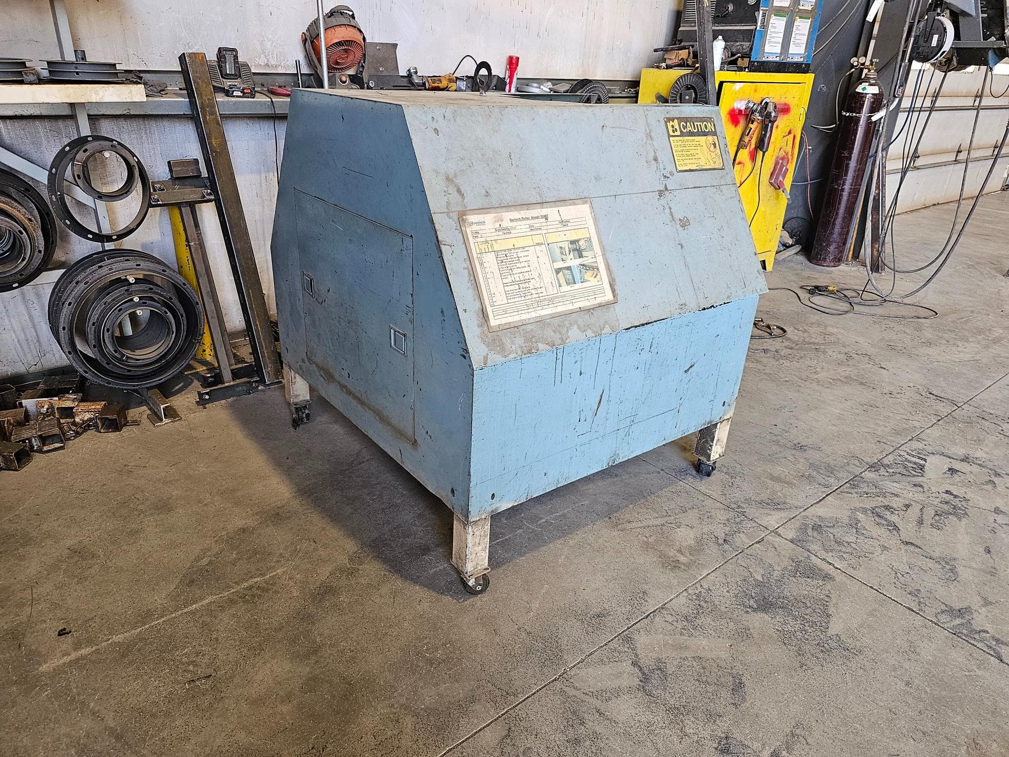 Bertsch 3/8" X 8' Plate Roller