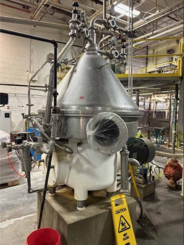 Vertical Disk Separator / Centrifuge Model SKSD225