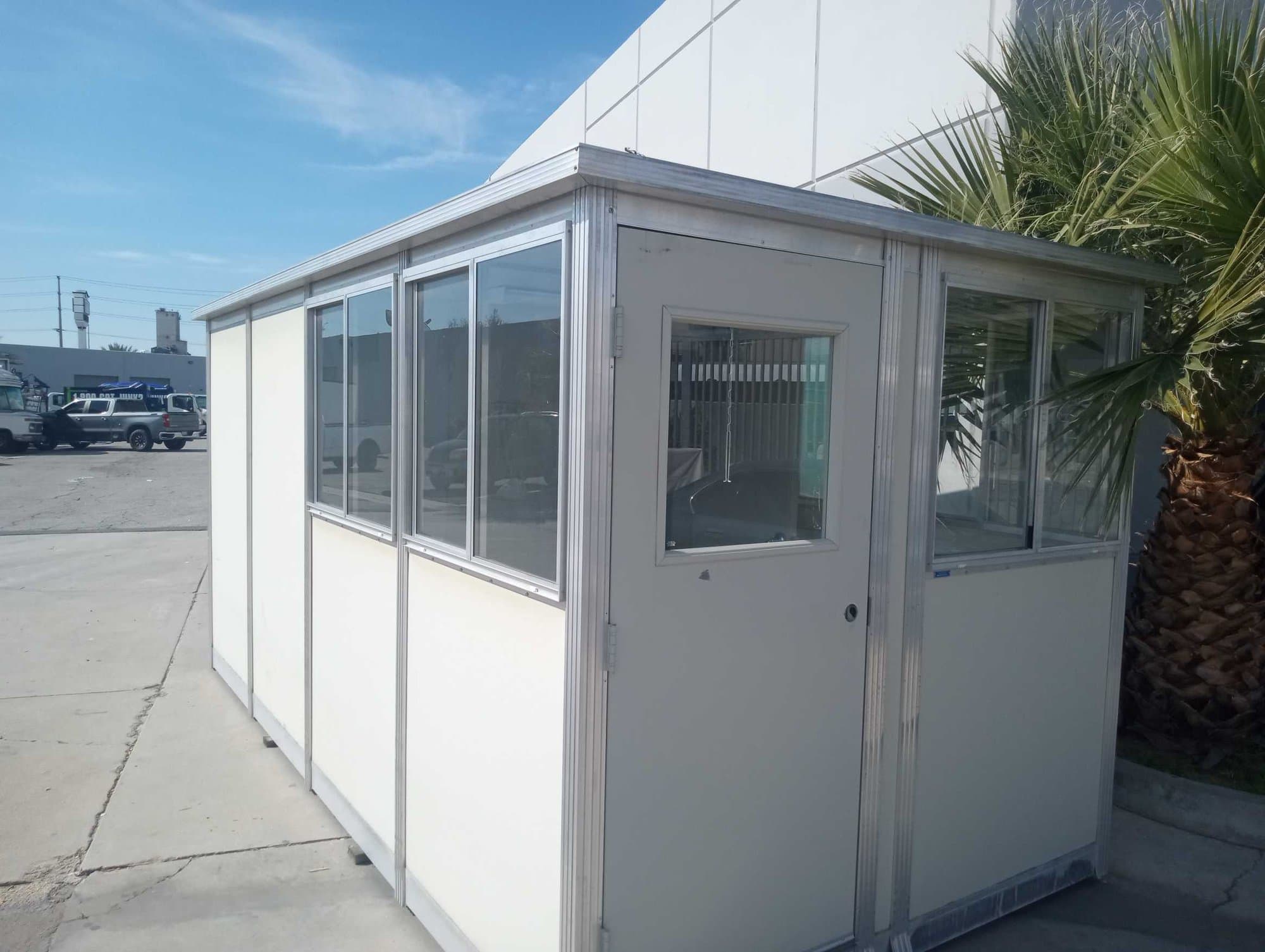 8' x 16' Portafab Standard Quick-Ship Modular Building With AC Units, 4 Wall