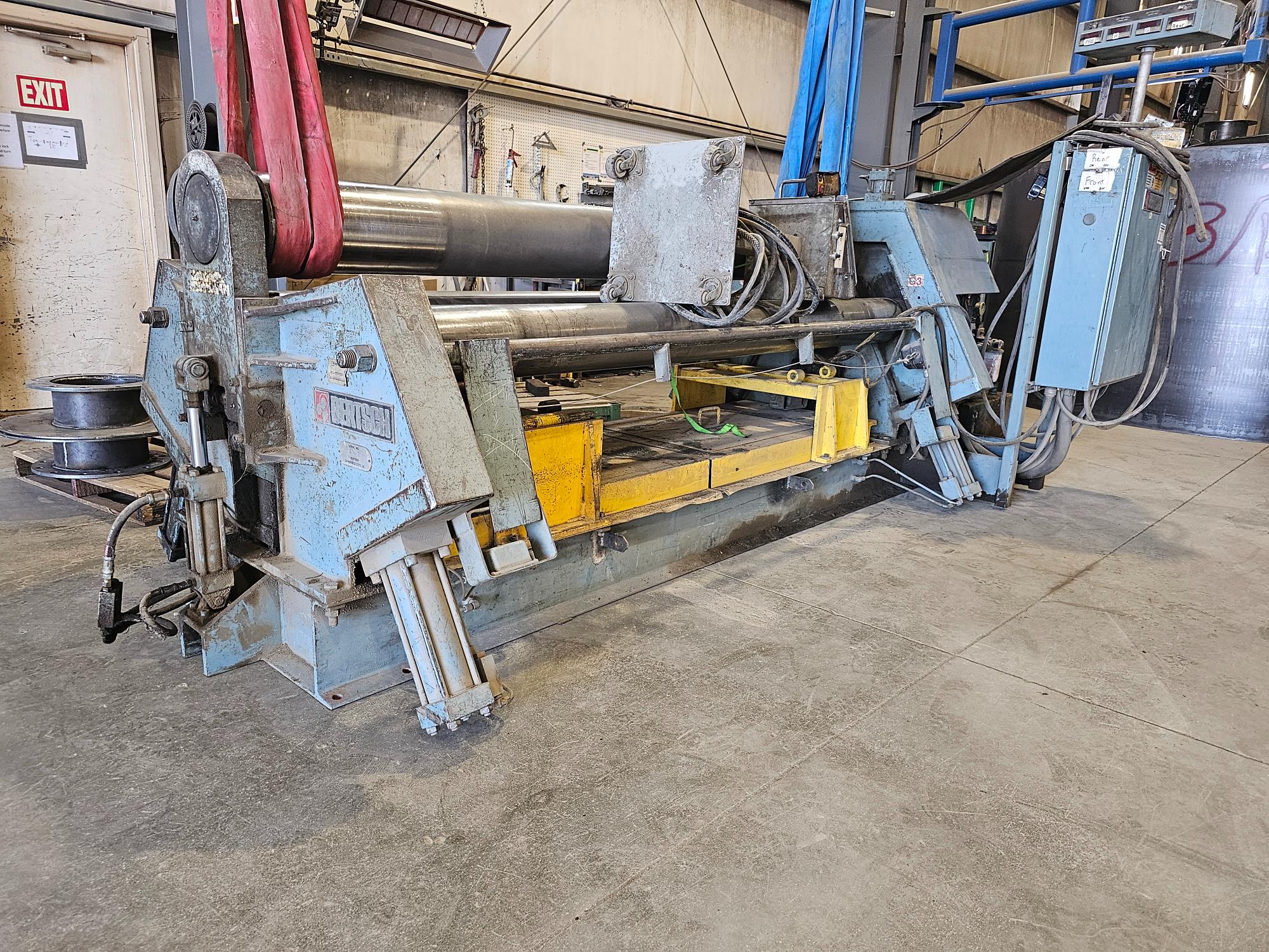 Bertsch 3/8" X 8' Plate Roller