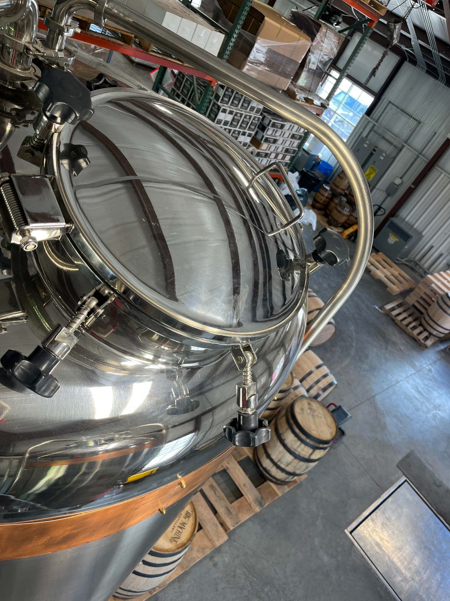 50 BBL Criveller 50 HL BBT Vertical Stainless Steel Tank