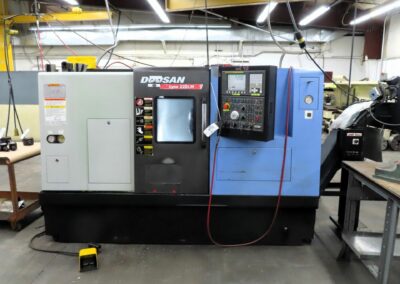 2007 doosan lynx 220lma cnc turning center