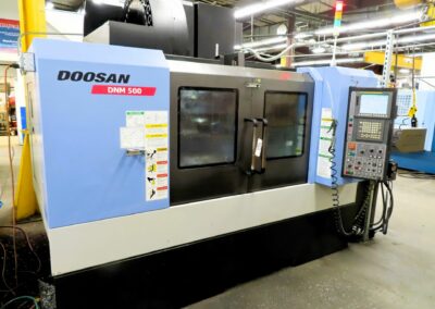 2012 doosan dnm500 cnc vertical machining center