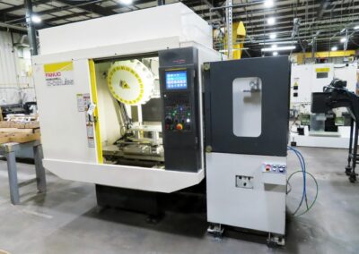 2018 fanuc robodrill alpha-d21lib5 cnc vertical machining center