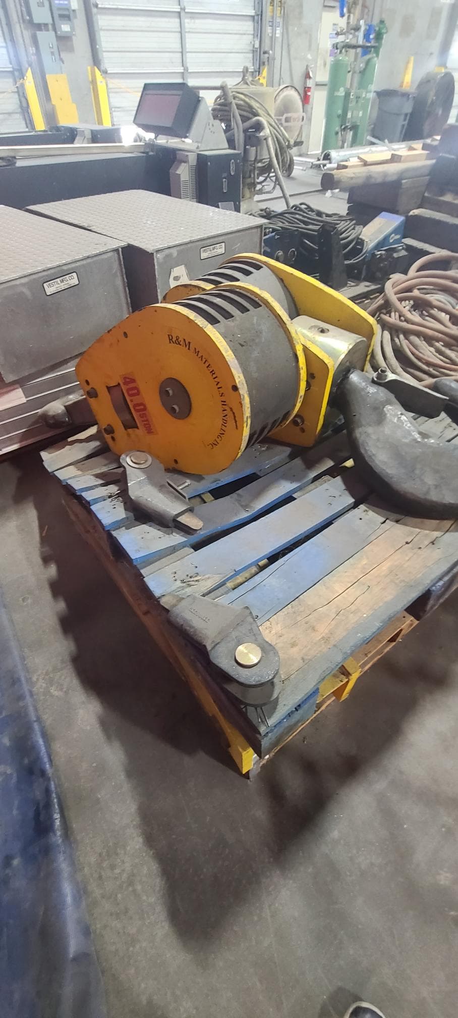 Dual 40 Ton Dearborn Overhead Crane