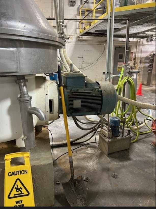 Vertical Disk Separator / Centrifuge Model SKSD225