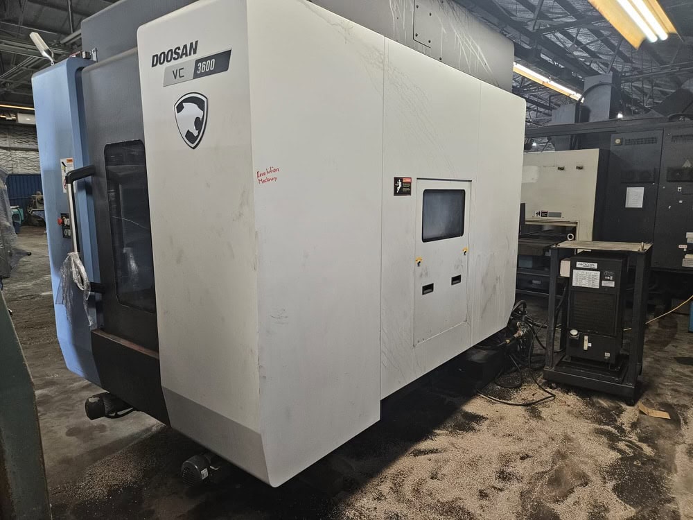 Doosan VC 3600 Dual Pallet VMC