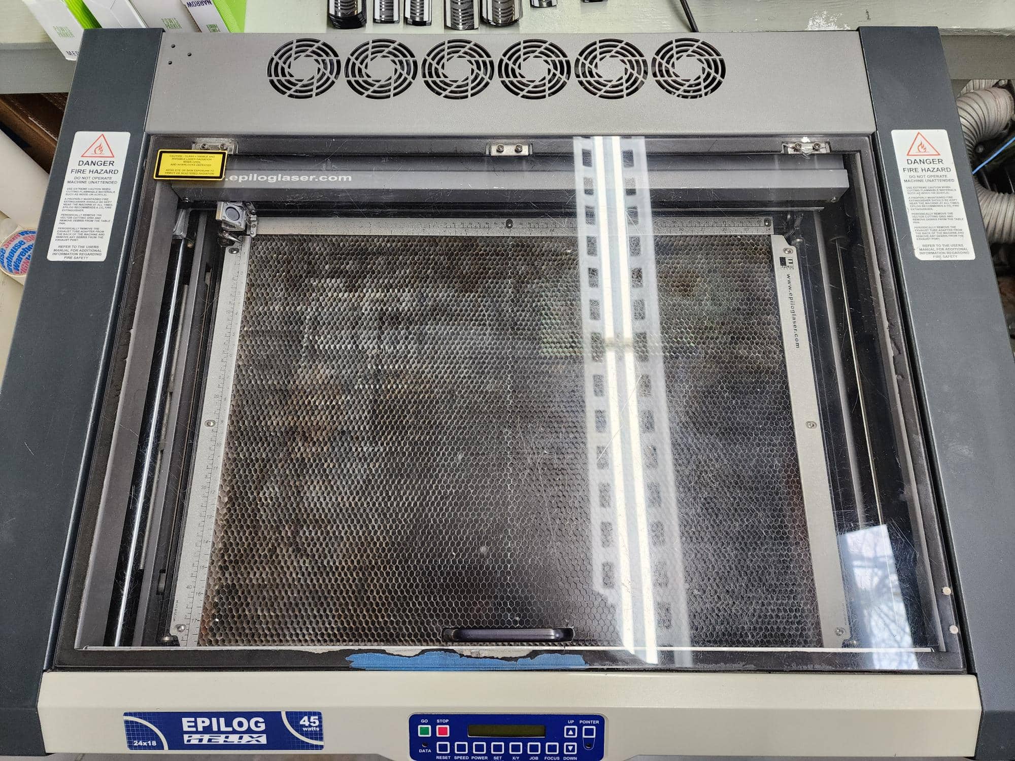 24"x18" 45 Watt Epilog Helix Laser Engraver