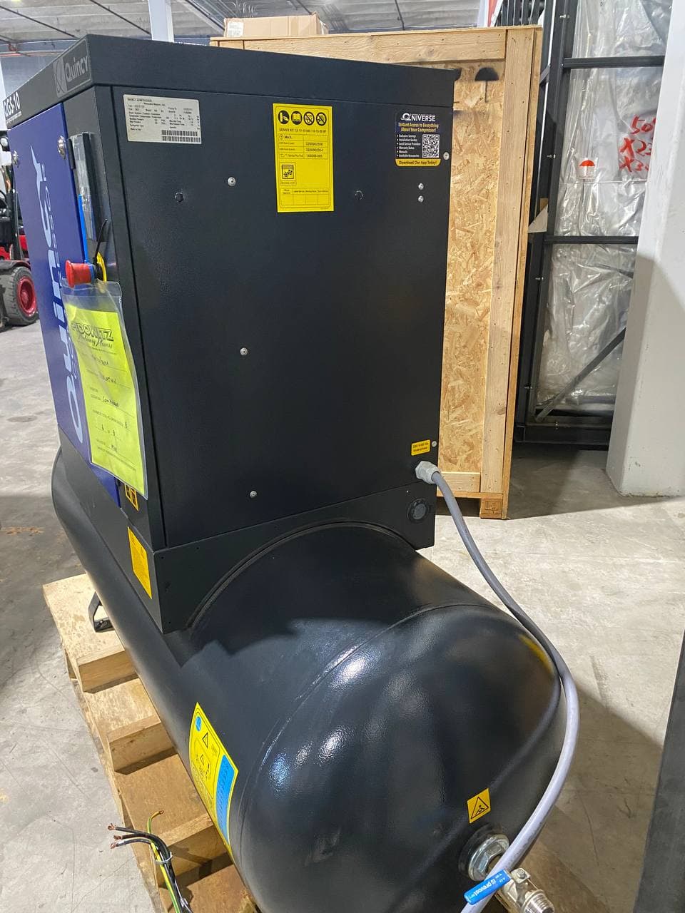 Quincy QGS 10HP 120 Gallon Rotary Screw Compressor