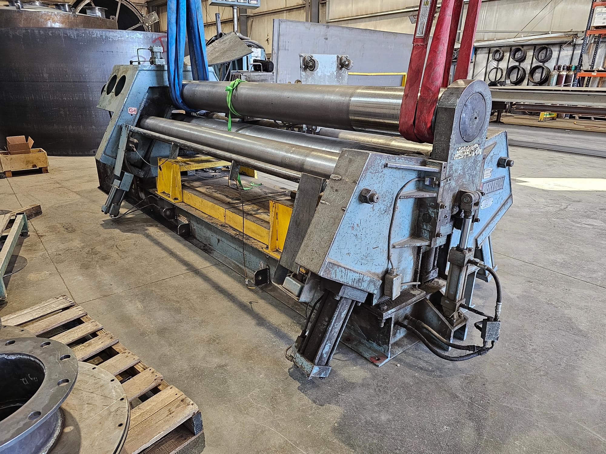 Bertsch 3/8" X 8' Plate Roller