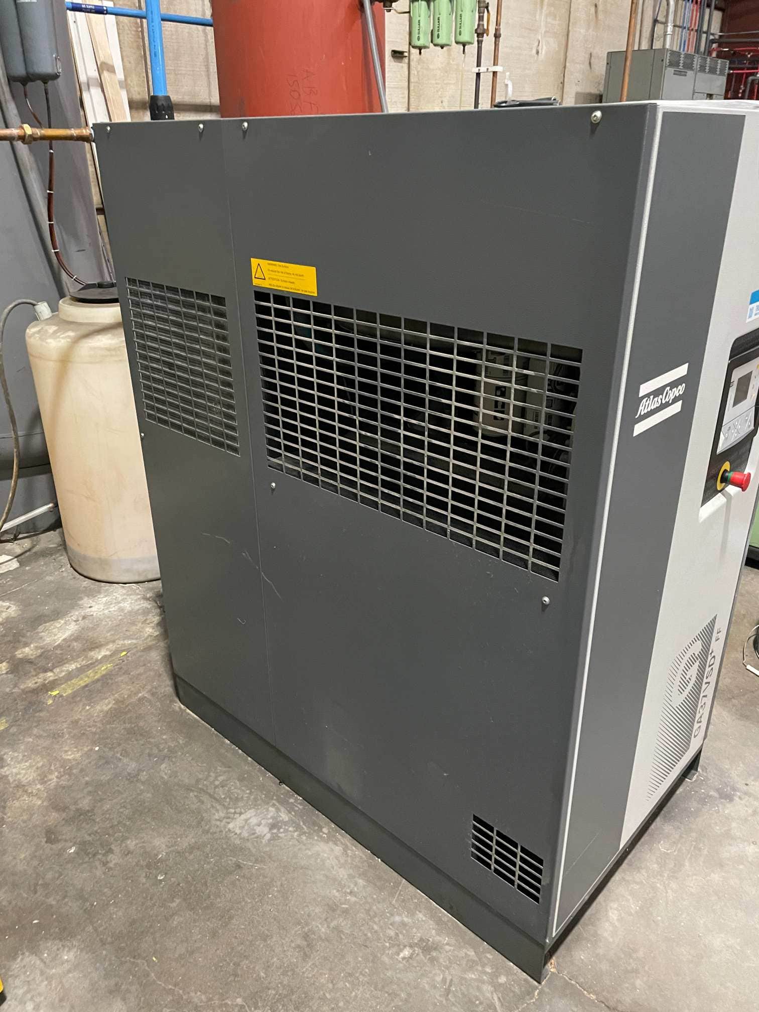 50 HP Atlas Copco Air Compressor Model GA37VSD+ FF