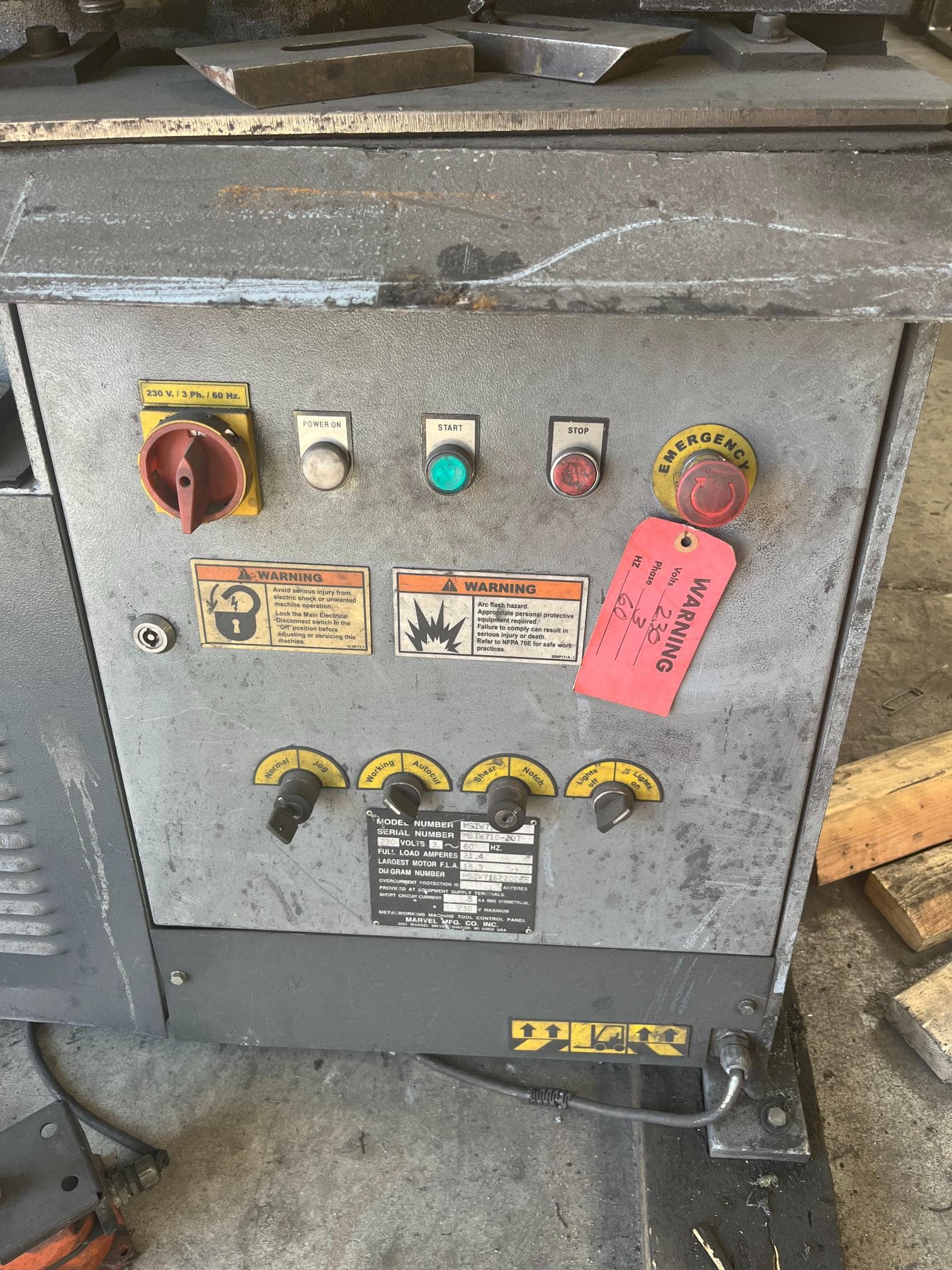 71 Ton Amada Marvel MSIW71D Ironworker