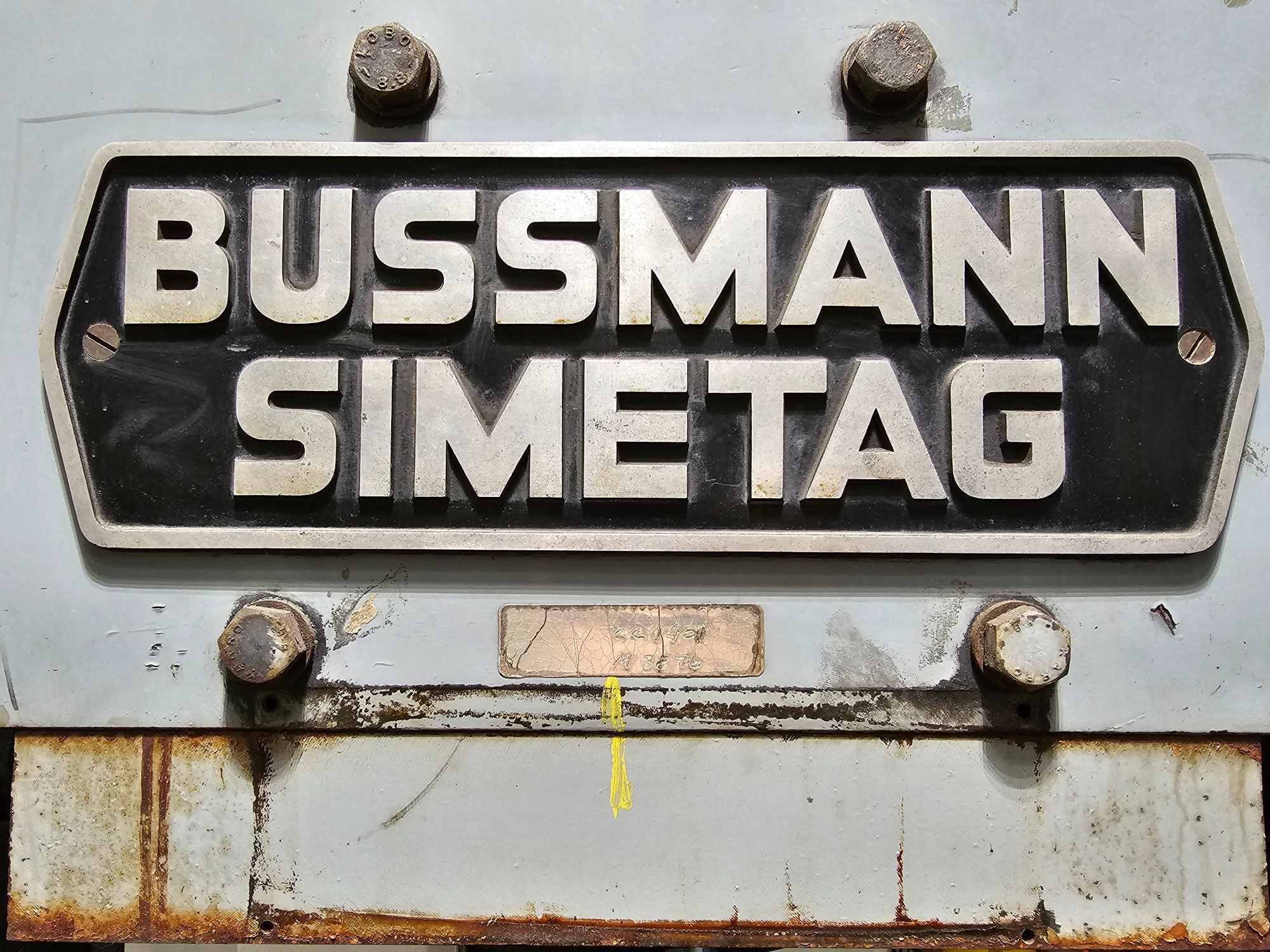 220 Ton Bussman HPM200 S Press