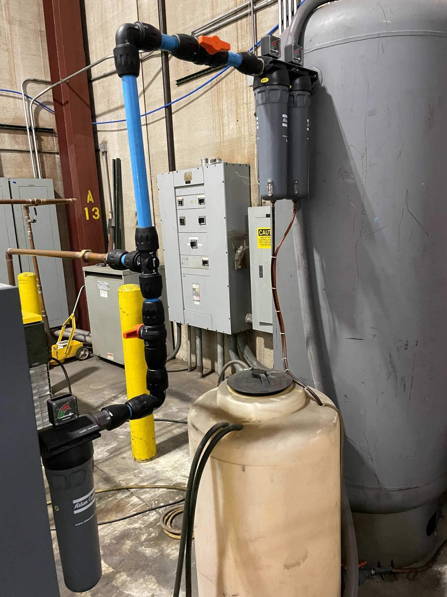 50 HP Atlas Copco Air Compressor Model GA37VSD+ FF