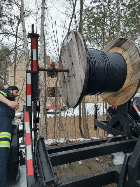 Utiliquip UMI 8500 Series 3 Cable Reef Trailer
