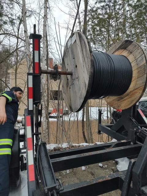 Utiliquip UMI 8500 Series 3 Cable Reef Trailer