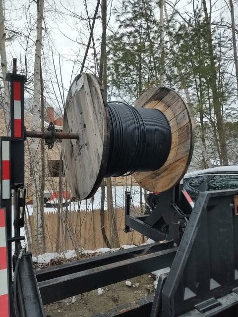 Utiliquip UMI 8500 Series 3 Cable Reef Trailer