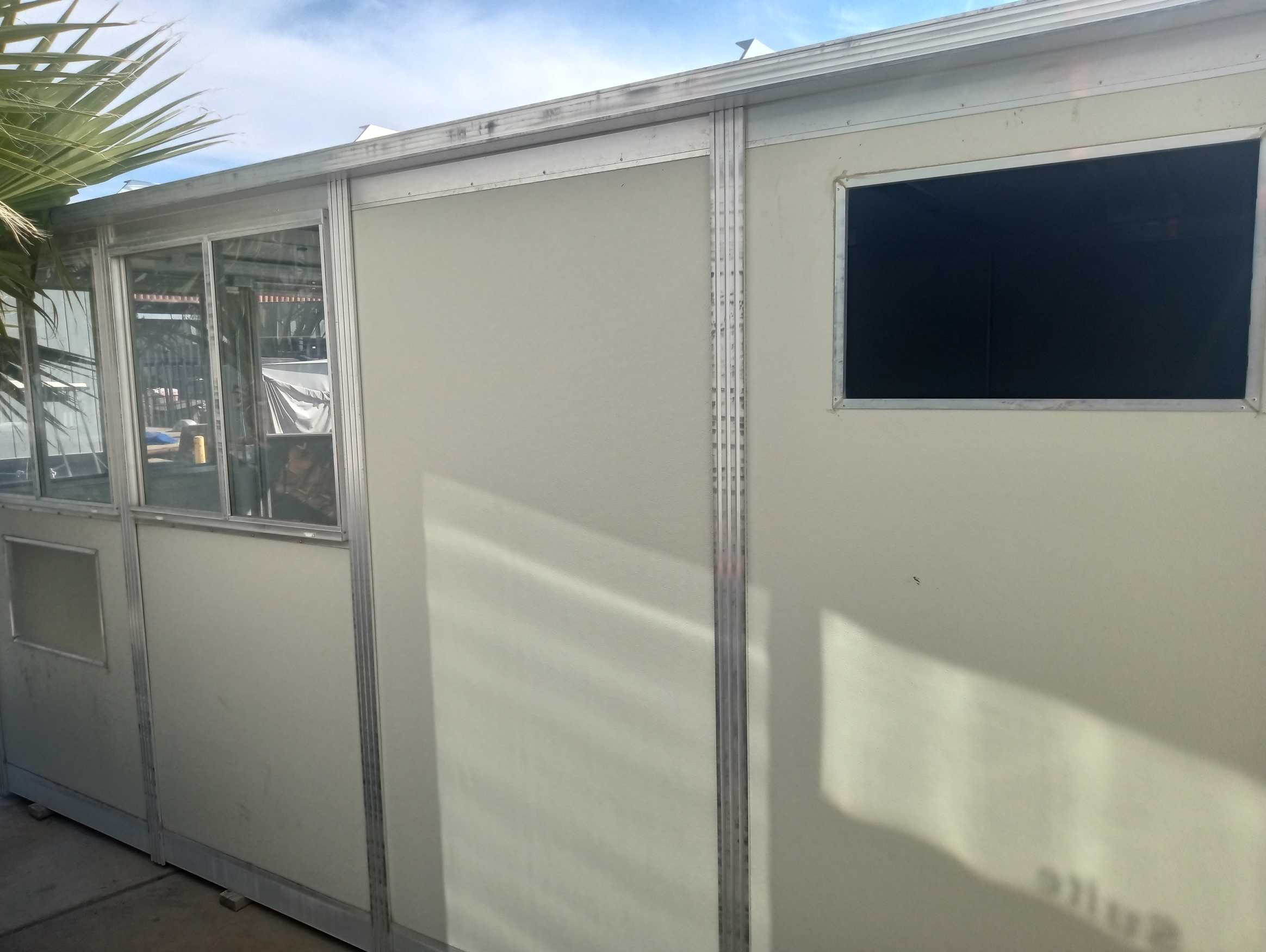 8' x 16' Portafab Standard Quick-Ship Modular Building With AC Units, 4 Wall